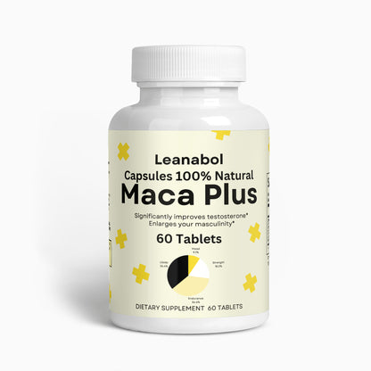 Maca Plus - Root - 100% Natural - 60 Capsules