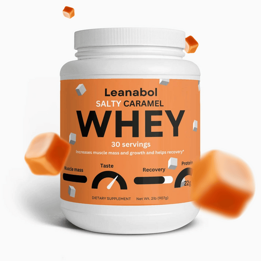 WHEY PROTEIN - Salted caramel - 2lb